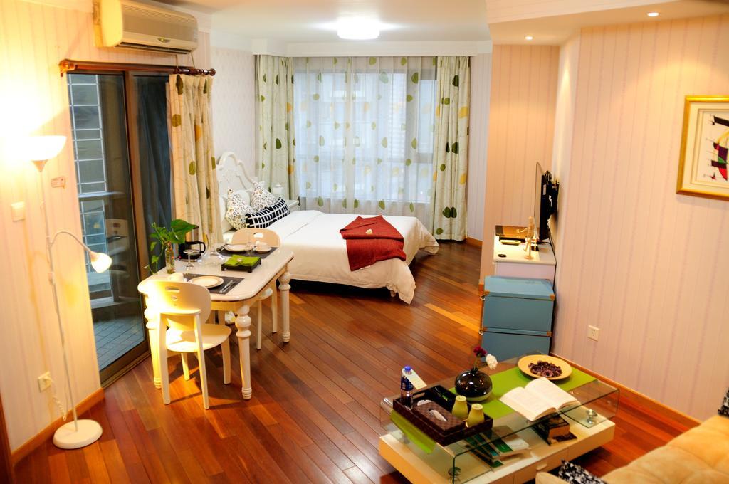 I Shangju Service Apartment Sanghaj Kültér fotó