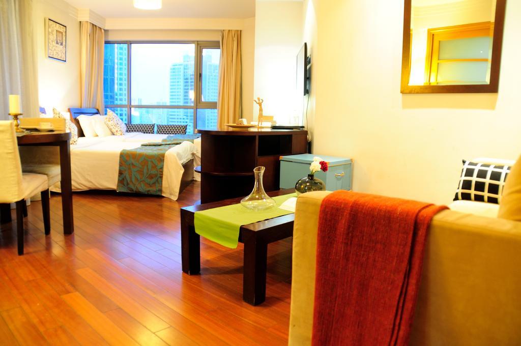 I Shangju Service Apartment Sanghaj Kültér fotó