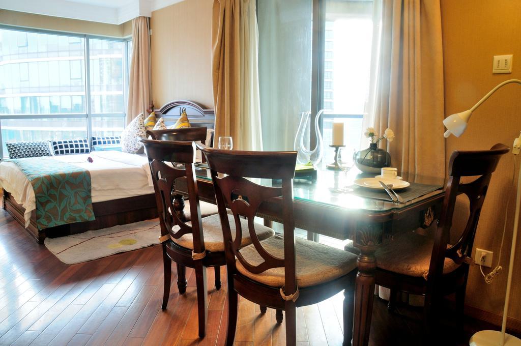 I Shangju Service Apartment Sanghaj Kültér fotó
