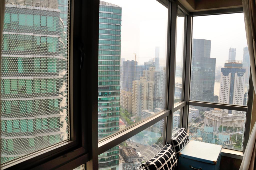 I Shangju Service Apartment Sanghaj Kültér fotó
