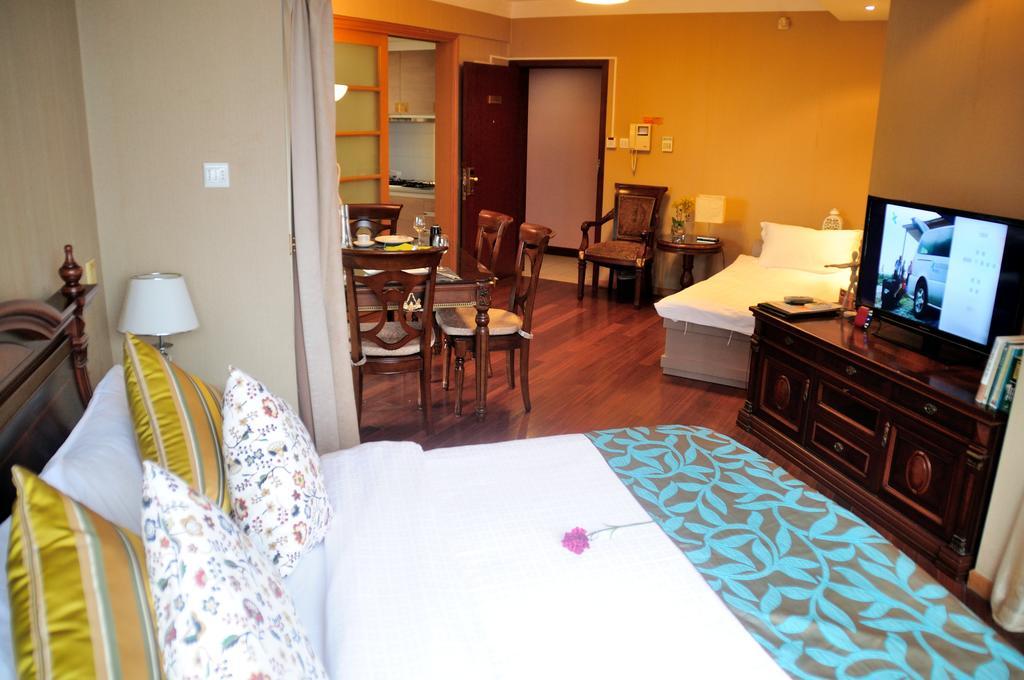 I Shangju Service Apartment Sanghaj Kültér fotó