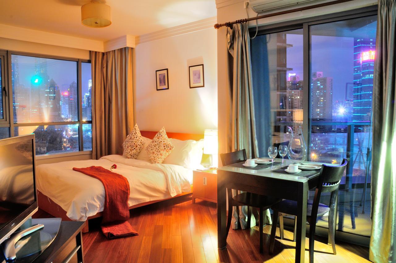 I Shangju Service Apartment Sanghaj Kültér fotó